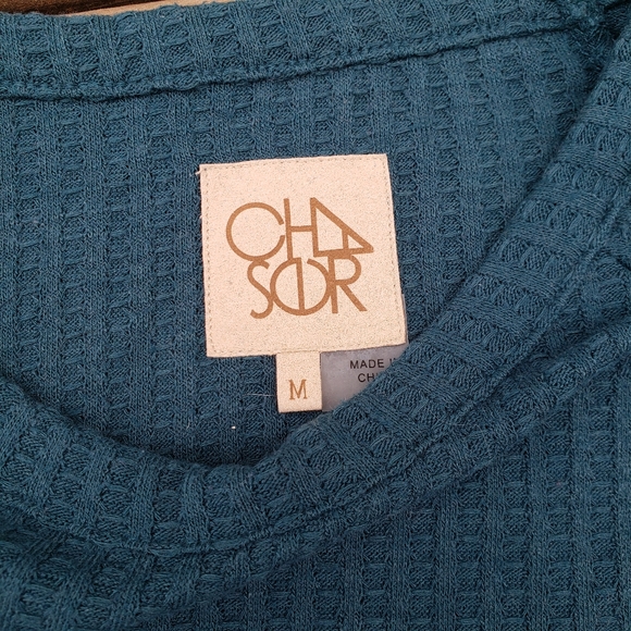 Chaser | Thermal Button Cuff Top - Picture 8 of 8